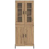  Highboard Umjetnički hrast 69,5 x 34 x 180 cm Konstruirano drvo | shoptok.hr