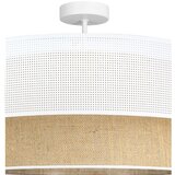  plafonski luster borho 1xE27/60W/230V prečnik 40 cm bela/juta | Eponuda.com