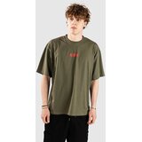 Redefined Rebel CCAnime Fight Oversized Fit T-shirt thyme | Shoptok.si