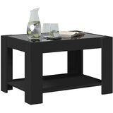  Stolić za kavu LED crni 73x53x45 cm od konstruiranog drva | shoptok.hr