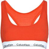 Calvin Klein Jeans Topi UNLINED BRALETTE Rdeča | Shoptok.si
