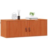 Ormar za Zid s policom Zidne 2 pcs Vosak smeđa 80 x 30 x 30 cm | shoptok.hr