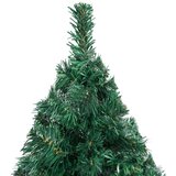  Umjetno osvijetljeno božićno drvce gustih grana zeleno 150 cm | shoptok.hr