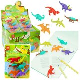  Set od 6 gumica za brisanje s motivima školskih dinosaura Cijene