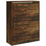 Ormarić za cipele dimljeni hrast 63x24x81 cm konstruirano drvo | Eponuda.com