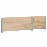  Okviri za palete 2 kom 100 x 50 cm od masivne borovine | shoptok.hr