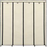  Ormar s 4 odjeljka krem 175 x 45 x 170 cm | Eponuda.ba