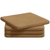  Jastučići za sjedenje 4 pcs Smeđa 40 x 40 x 3 cm Baršun | Eponuda.ba