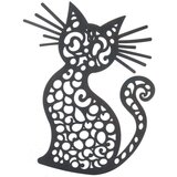 Signes Grimalt Mačji Zidni Ukras L Crna | shoptok.hr