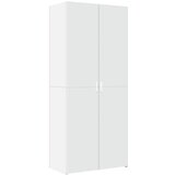  Visoka komoda bijela 80 x 42,5 x 249 cm od konstruiranog drva | shoptok.hr