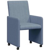  Blagovačke stolice s kotačima 2 pcs Plava 57 x 66 x 94 cm | shoptok.hr