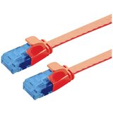 Value 21992020 RJ45 omrežni kabel\, Patch kabel CAT 6a U/UTP 0.50 m rdeča 1 kos, (20630890) Cene