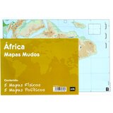 Grupo PAKET 10 MUTE MAPS JE AFRICA FIZIČNA POLITIKA, (20837742) | Shoptok.si