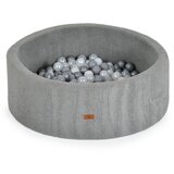 Moni_Toys bazen s lopticama Bouclé 200 kom Grey Cijene