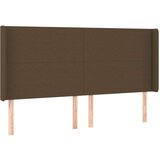  Krevet box spring s madracem LED tamnosmeđi 180x200 cm tkanina | shoptok.hr