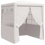 Profesionalni šator za zabave 2 x 2 m bijeli 90 g/m² | shoptok.hr