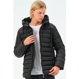 Dewberry M8658 MEN'S COAT-BLACK Cene