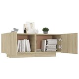vidaXL TV omarica sonoma hrast 100x35x40 cm iverna plošča | Shoptok.si