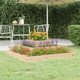 vidaXL visoka greda 80x80x27 cm trdna borovina | Shoptok.si