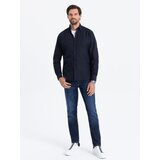 Ombre Oxford REGULAR men's fabric shirt - navy blue | ePonuda.com