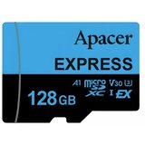 Apacer microSD express 128GB spominska kartica U3 V30 switch AP128GMCEXG3X17-RA | Shoptok.si