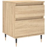 vidaXL Nočna omarica sonoma hrast 40x35x50 cm inženirski les, (20916291) | Shoptok.si