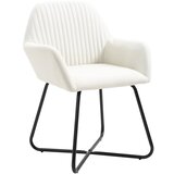 Maison Chic Jedilni stoli - Vzorci stoli 4 kosi krem blago A746, (22032165) Cene