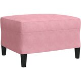  4-dijelni set sofa s jastucima ružičasti baršunasti | Eponuda.com