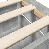  Krevetna konstrukcija Betonska siva Konstruirano drvo | shoptok.hr