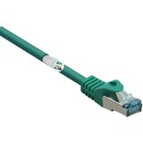 Renkforce RF-5164584 RJ45 omrežni kabel\, Patch kabel CAT 6a S/FTP 0.25 m zelena z zaščitnim zapornim zatičem\, ognjevaren 1 kos, (20418362) | Shoptok.si