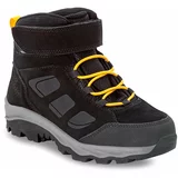 Jack Wolfskin Trekking čevlji Vojo Lt Texapore Mid K 4054021 Black / Burly Yellow Xt