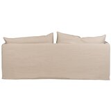 Ixia Kremno bela lanena sedežna garnitura 210 cm – | Shoptok.si