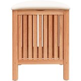vidaXL Kupaonski stolac 40 5 x 40 5 x 52 cm od masivnog drva oraha | shoptok.hr