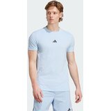 Adidas Športne hlače 'Designed for Training' pastelno modra / črna | Shoptok.si