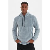 Trendyol Sweatshirt - Gray - Slim fit cene