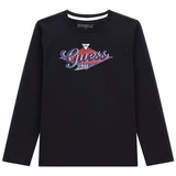 Guess Majice z dolgimi rokavi LS T SHIRT Črna