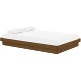  Okvir za krevet boja meda drveni 120 x 190 cm mali bračni | shoptok.hr