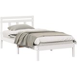  Krevetna konstrukcija Bijelo 90 x 200 cm Čvrsto borovo drvo | shoptok.hr