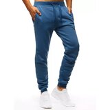 DStreet Spodnie męskie dresowe niebieskie | Shoptok.si