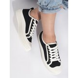 Shelvt Women's black platform sneakers | Eponuda.ba