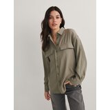 Reserved Ladies` shirt - zelena | Shoptok.si