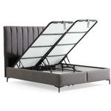 Hanah home bračni krevet leonora 120 x 200 grey Cene