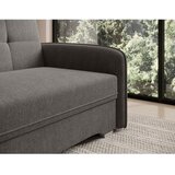 ELTAP Temno siva raztegljiva/s prostorom za shranjevanje sedežna garnitura iz šenilje 102 cm Laine – | Shoptok.si