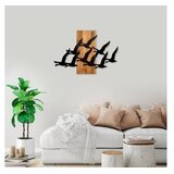 Wallity Zidna dekoracija Ptice selice - 375, 58x84 cm, Crna | Eponuda.ba
