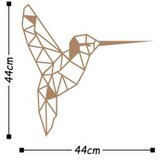 WALLXPERT Dekorativni metalni zidni dodatak Bırd Copper | Eponuda.com