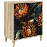  Komoda LOCHEM Narančasti uzorak 66 x 36,5 x 75 cm Sonoma | shoptok.hr