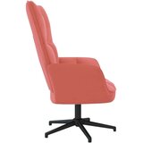  Stol za sproščanje roza žamet, (20957939) | Shoptok.si
