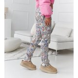 Gemre Beige Patterned Trousers Secchiano | Shoptok.si