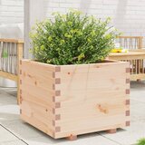Maison Chic Vrtno cvetlično korito - Cvetlični Lonec 60x60x49,5 cm trdna borovina, (21790382) | Shoptok.si