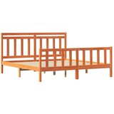  Okvir za krevet 2 pcs Vosak smeđa 180 x 200 cm | shoptok.hr